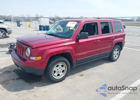 2016 Jeep Patriot Sport from USA, damaged, VIN 1C4NJPBA3GD512694